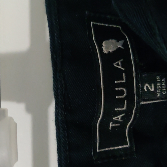 Talula black shorts Size 2 - Picture 3 of 3